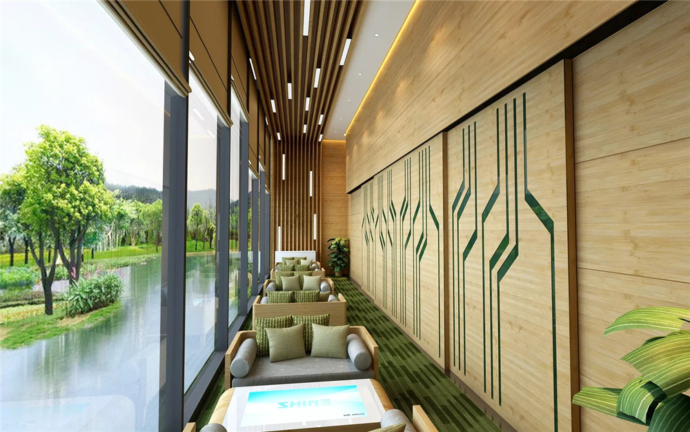 郑州绿色生态主题展厅装修设计公司