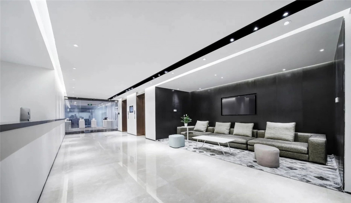 郑州高科技美容仪器公司办公室装修设计方案