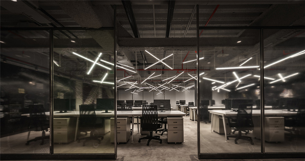 郑州游戏开发公司办公室装修设计案例