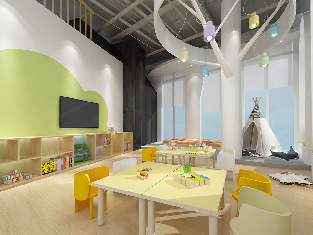 郑州儿童成长中心装修设计案例