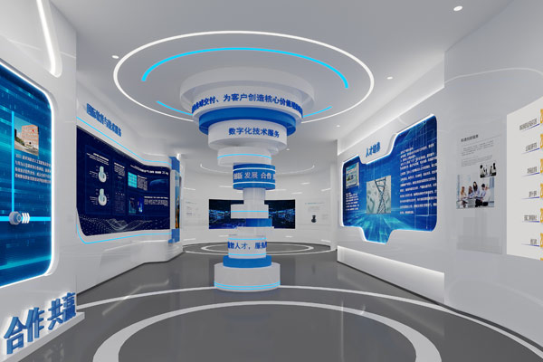 河南八六三软件企业展厅设计